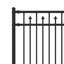Powder-Coated Steel Fence Panels Included-124587243