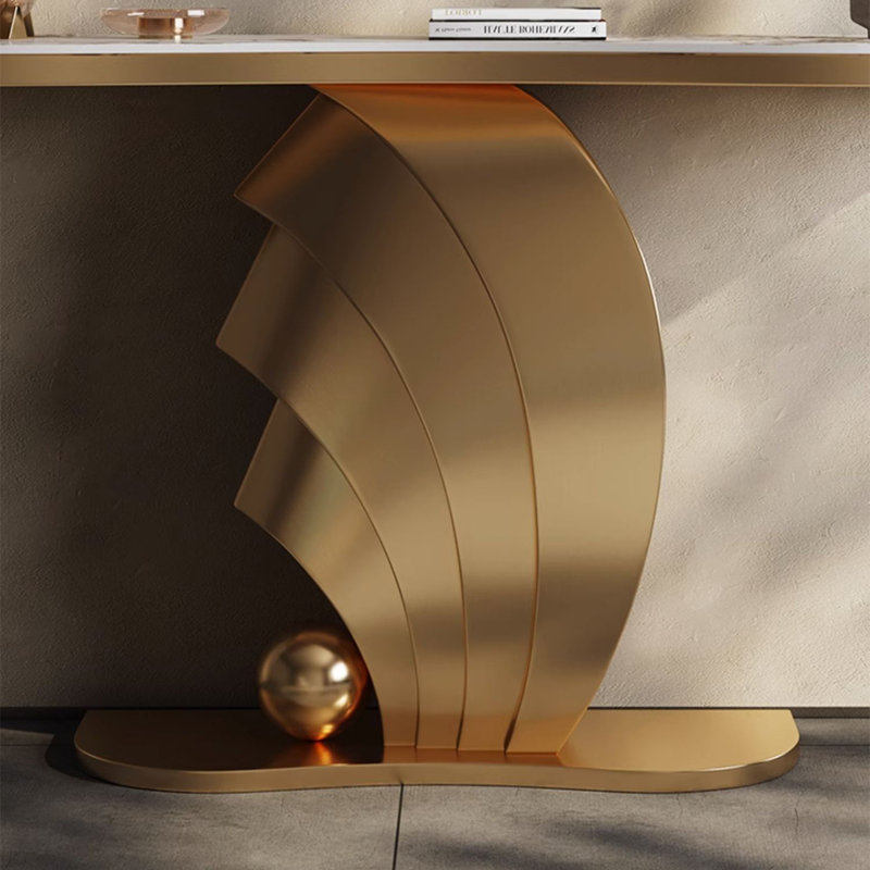 Console Modern Luxury Art, H 33,46 po x l 47,24 po x P 15,75 po