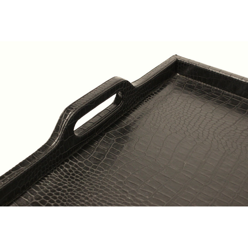 Bloomsbury Market Elkins Wood Platter, Dark brown