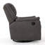 Fauteuil inclinable oscillant avec pivot