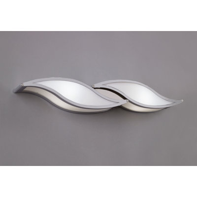 Appliquee à bras 2 lumières amande Gebhardt