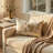 Plaid and Paisley Linen Reversible Throw Pillow-62524247-62524245