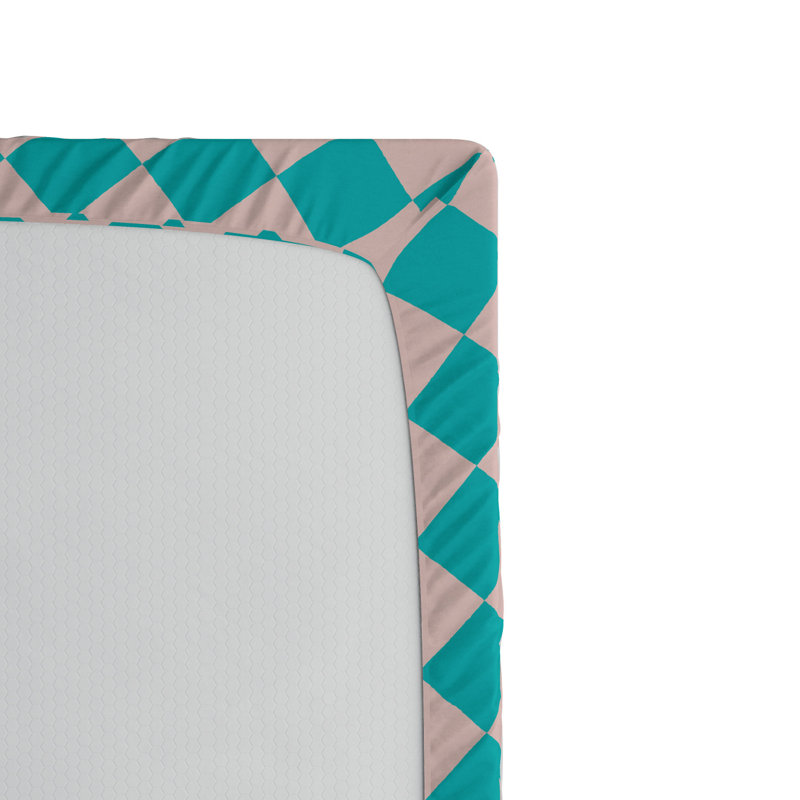 Drap-housse géométrique géométrique, Drap-housse simple TG