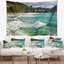 Tapisserie d’eau de plage tropicale exotique-28507097