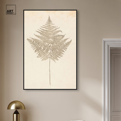 «Fern Frond», reproduction d'art sur toile par Art Remedy