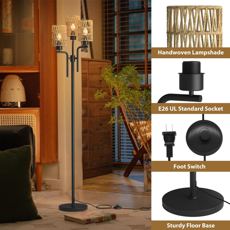 Suzanne 65'' LED Tree Floor Lamp