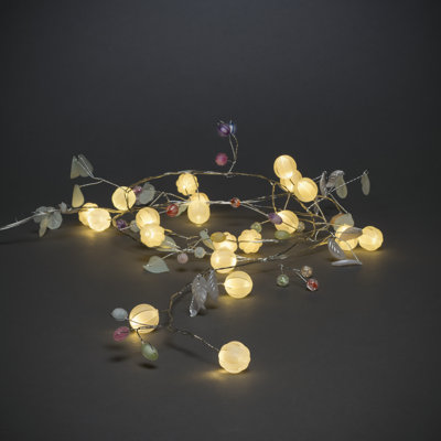 Leaves with Berries Novelty String Lights
