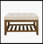 Grande table basse avec repose-pieds rembourré en lin capitonné avec tablette et cadre en bois de hêtre, repose-pieds surdimensionné pour salon, bureau, chambre à coucher, extérieur IVOIRE