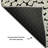 Premium Machine Washable Prisco Black Rug-1617473836