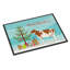 Tapis d’extérieur antidérapant de noël ayrshire cow Alaina-38455379