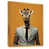 Cadre flottant doré