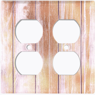 Plaque murale en bois naturel