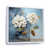 Cadre flottant blanc