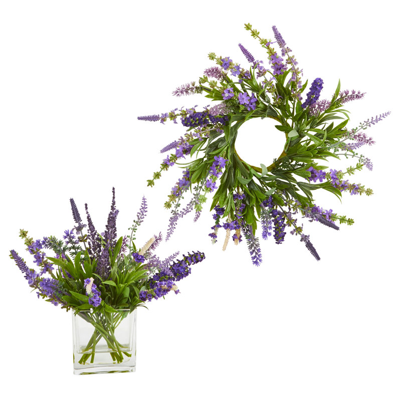 Couronne de plastique 14 po arrangement