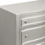 Commode verticale en bois Marila, gris