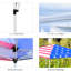 Abri de toit escamotable avec pare-soleil American Flag