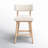Lando Swivel Upholstered Counter Stool with Solid Wood Frame-936197408-872873350