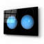  «Alien Aurorae Spotté sur Uranus par Hubble» par NASA, art mural en verre acrylique, 16 po x 12 po
