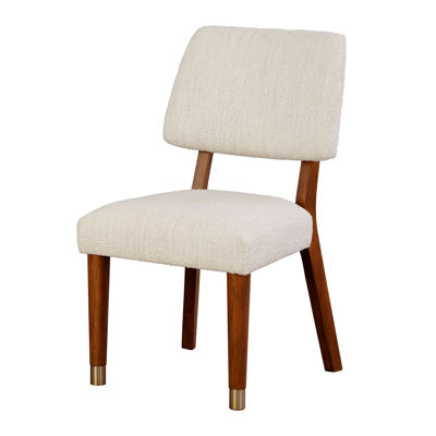 Dining Chairs with Wooden Frame, Two Pieces Chairs for Indoor, Modern Style Side Chairs for Dining Room