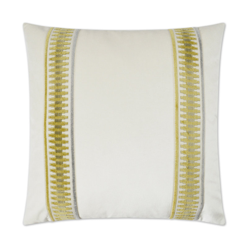 Antibes Pillow Cover & Insert, Yellow, Square 24"