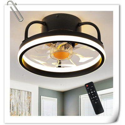 Ventilateur de plafond Museau avec lumières DEL