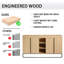 Base de meuble-lavabo double 60 po