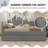 Gingham Daybed With 2 Storage Drawers And Usb Port, Wave-shaped Design-923049217-926908245