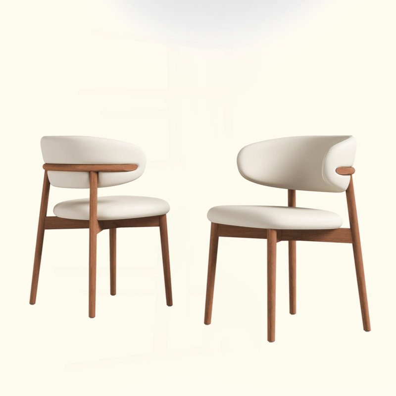 Chaise de salle à manger Mid-Century