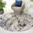 Deylon Performance Abstract Rug-1338914040