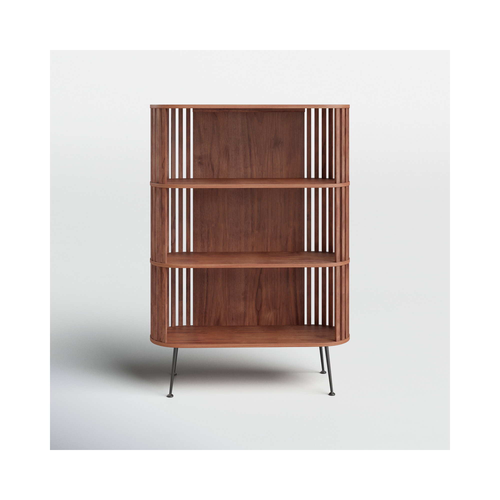 Michale Standard Bookcase, Light Brown