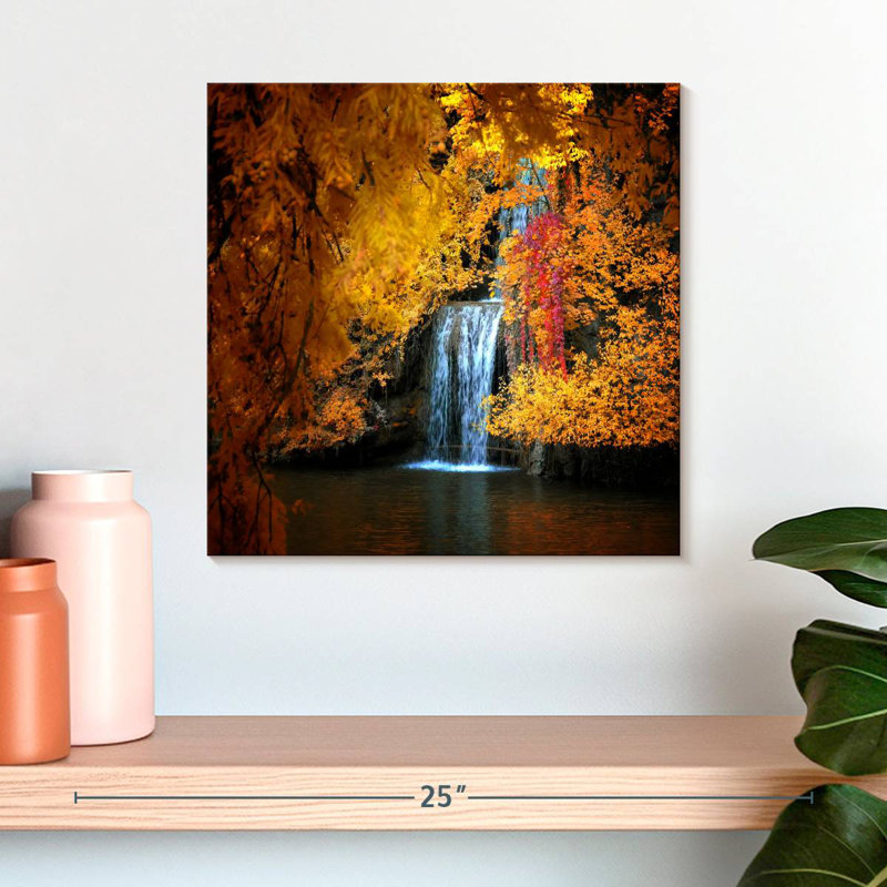 Alvord Strasbourg Autumn Waterfall