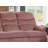 Velvet Upholstered Manual Motion Recliner Sofa-387093424