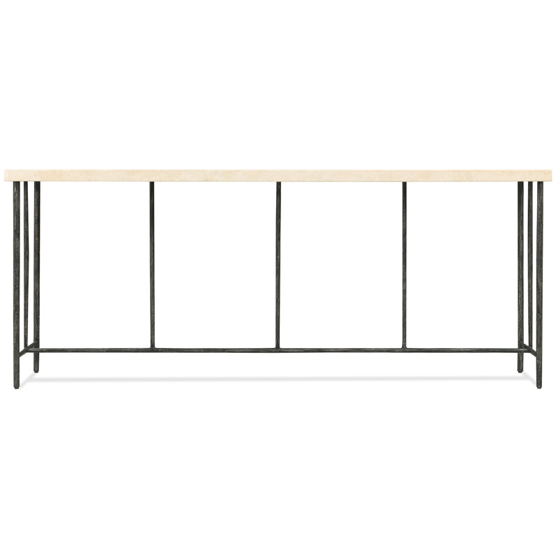 Driftwood 80'' W Stone Console Table