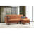 Stylish Corner Sofa-Bed, Tile Red, 85.0 x 33.9 x 51.2 inches | Durable Metal/Wood Frame, 26 DNS Sponge Seat & 22 DNS Back | Comfortable Sitting Height: 17.7 inches | Perfect for Small Spaces & Modern Decor-90667734