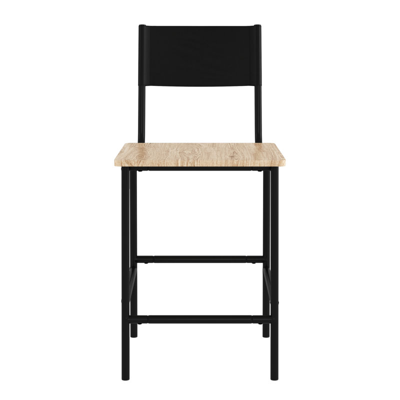 Counter-height Stool, Black finish