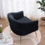 Fauteuil d'appoint en velours Chynna-2015316160