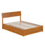 Lit plateforme en bois avec tiroirs de rangement Norla-317705634-317705633