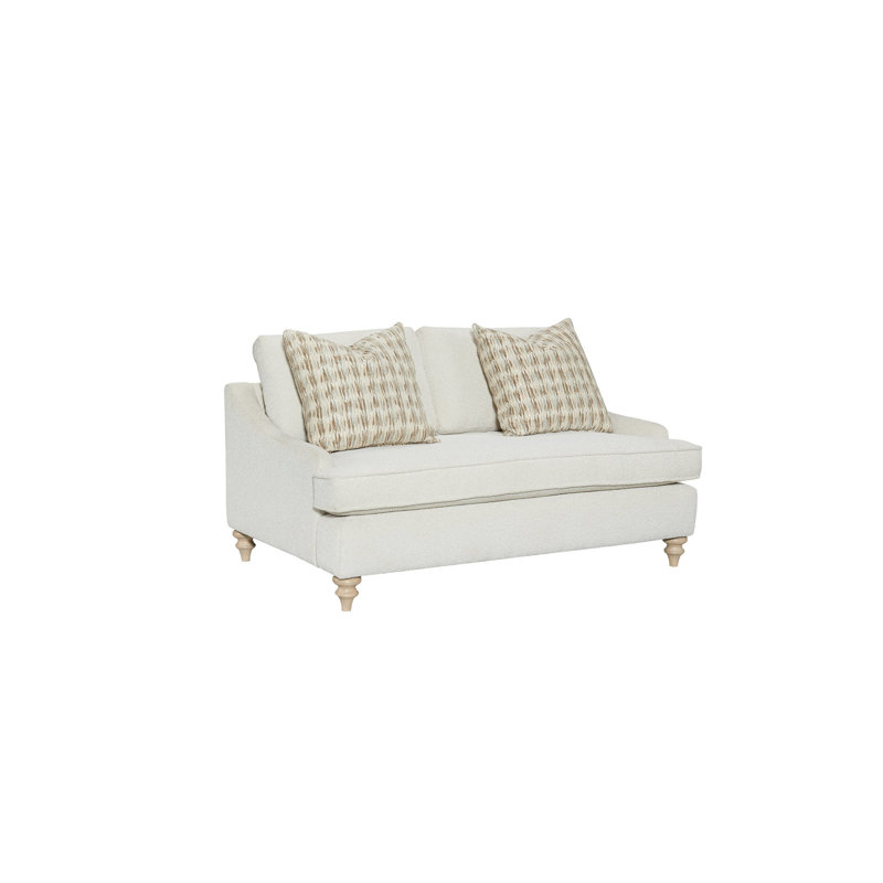 Avec 2 coussins et coussins réversibles enveloppés, tissu, extérieur rembourré, 43 po Coussins rembourrés de largeur de paquet, rembourrés, rembourrés de 69,5 po de profondeur