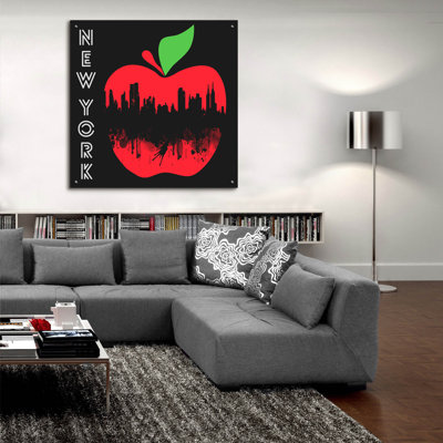 New York 4' by Mark Ashkenazi Acrylic Glass Wall Art