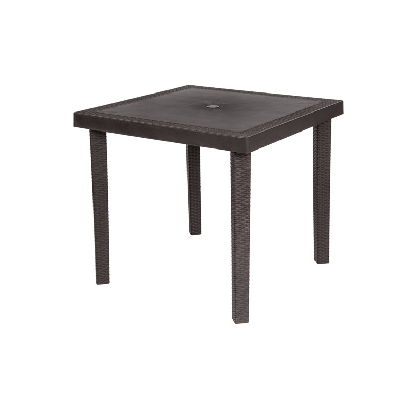 Rattan Square Table