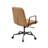 Eclarn Rum Top Grain Leather Office Chair-186912659-186912660-186912661