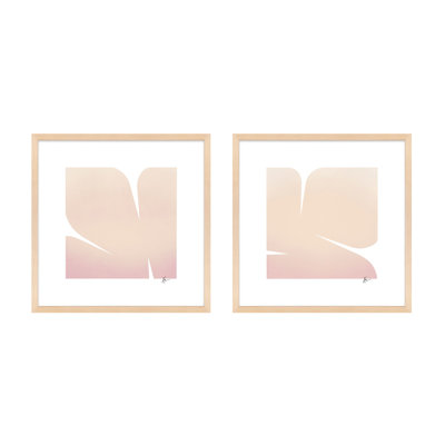 Clouds 1&2. Set Of 2 Painting by Lee Lessem