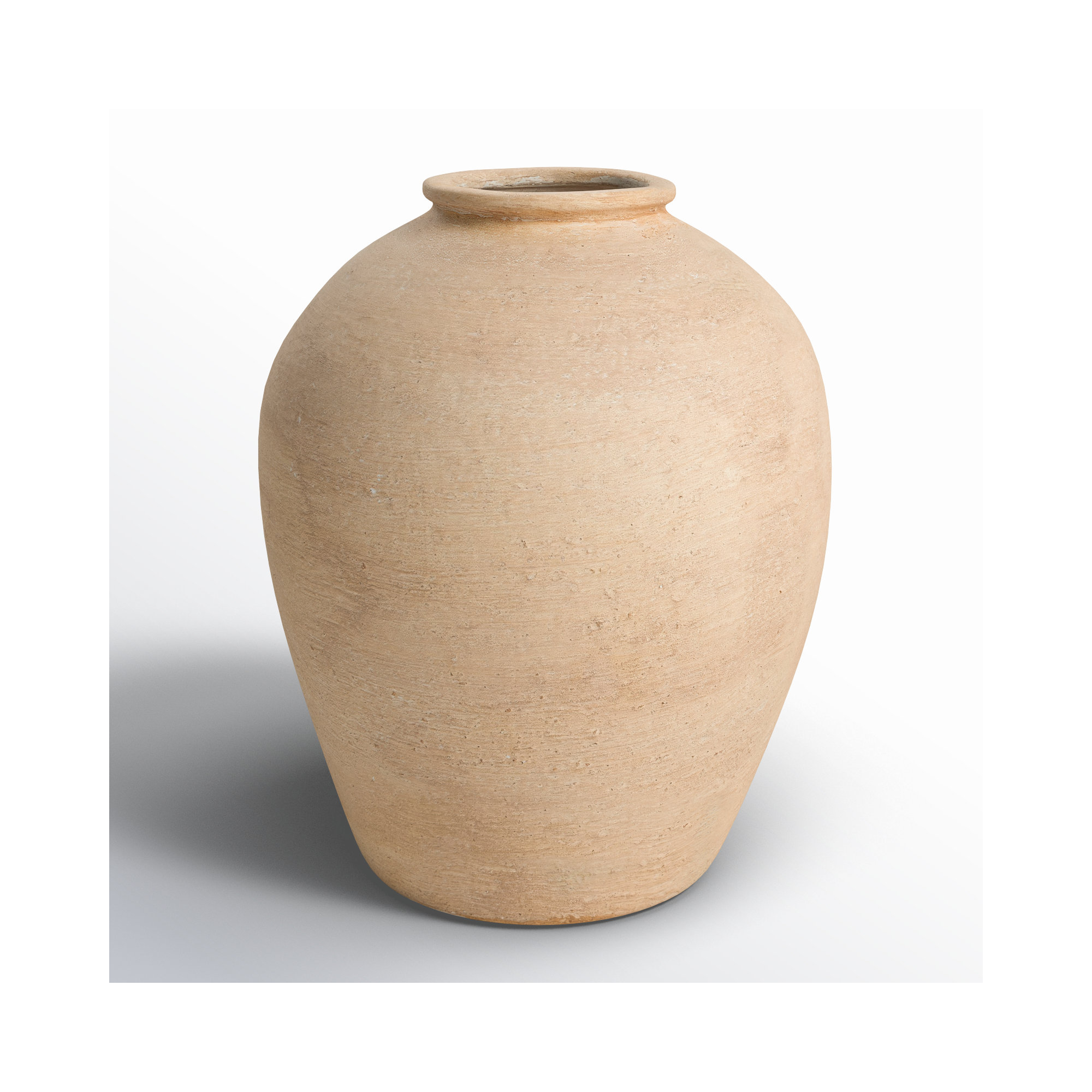 Felicie Ceramic Table Vase, 11.3" H x 9.45" W x 9.55" D