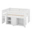 Lit mezzanine double avec armoire de rangement et tableau noir-2045969315