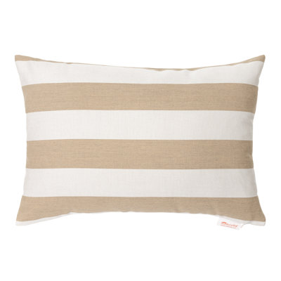 Striped Sunbrella® Outdoor Reversible Pillow Cover