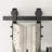80''H Embossing Knotty Pine Wood Bi- Fold Barn Door With Hardware Kit-97865906-97865903