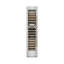 ZLINE Autograph 18 in. Stainless Steel 68 Bottle Right Hinge Column Wine Cooler with Black Accents-2073463641-2073463652