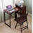 Bamboo Folding Desk, Foldable Desk For Small Space, Computer Desk With Hidden Storage And Built-In Socket, Mid Century Foldable Table For Home Office And Bedroom (Walnut Brown) ( Prime Big Deal Days )