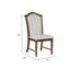 Ensemble de 2 chaises d'appoint en tissu Traditional