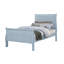 Lit plateforme en bois
